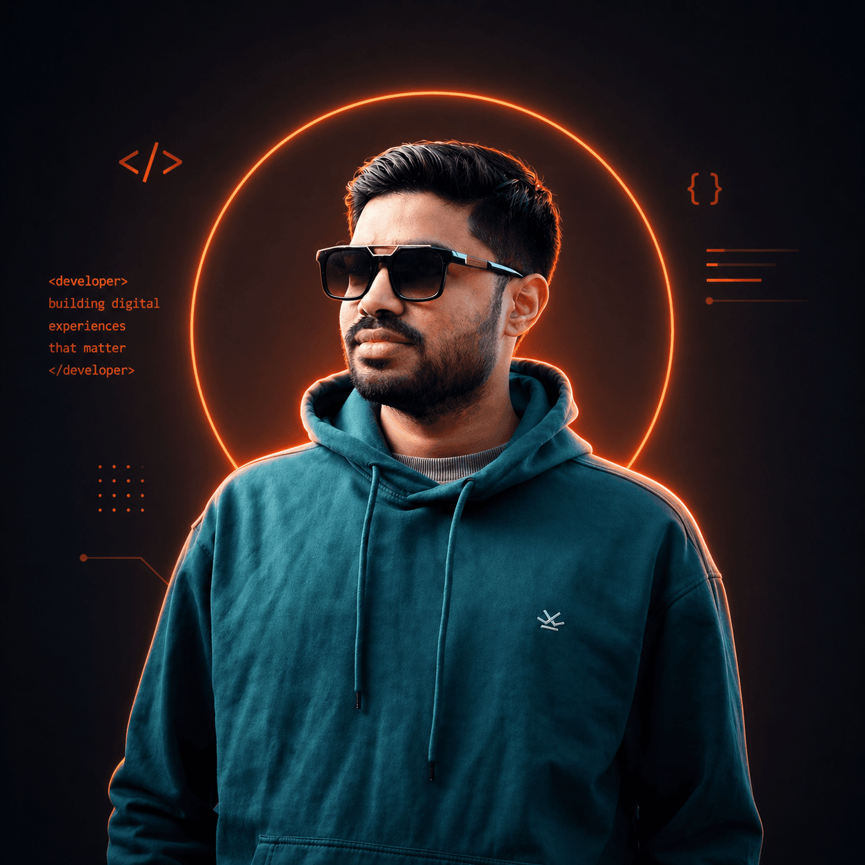 Akash Kumar smiling portrait